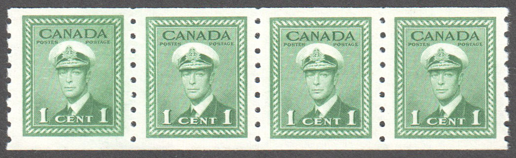 Canada Scott 263 MNH Strip VF - Click Image to Close